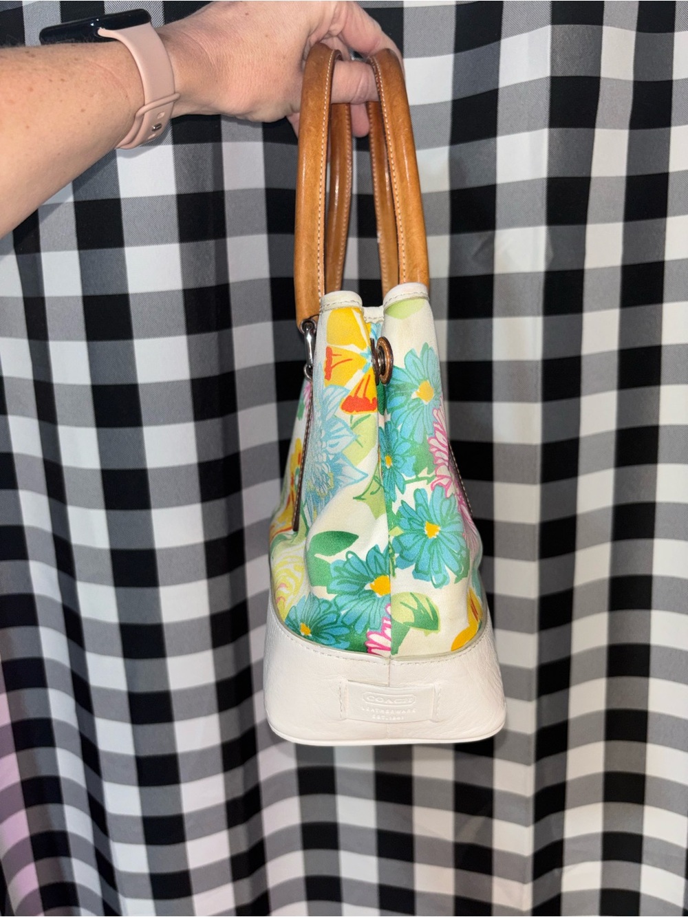 Coach Hamptons Y2K Floral Tote 2002 - Picture 4 of 8